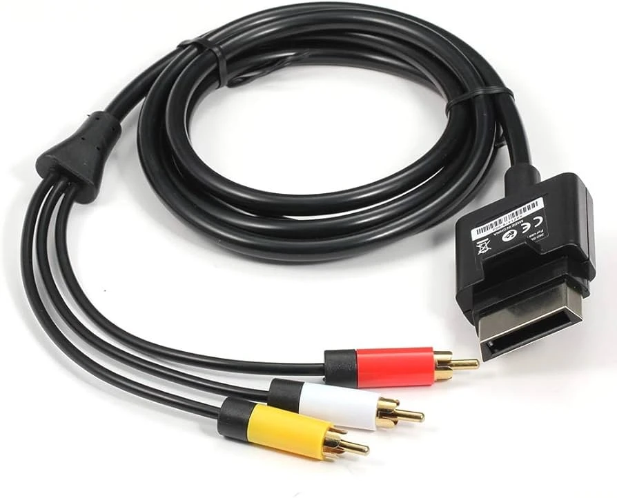 Cable AV para XBOX 360 Fat/Slim's foto | Reparacion y Venta de Consolas (Ataris) |  BizneCubano
